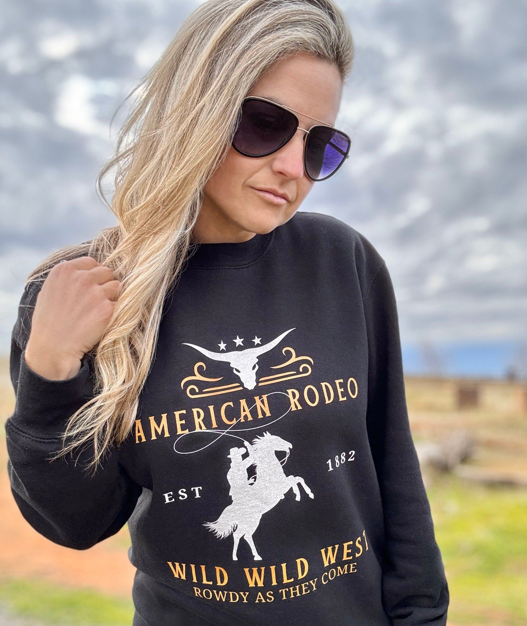 Country Western Sweatshirt | Crewneck | Western Graphic Crewneck ...